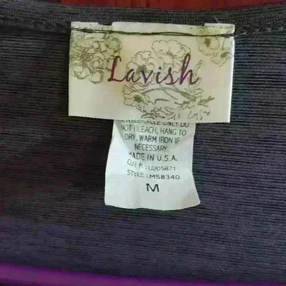 Lavish tank top #0093G - Picture 4 of 5